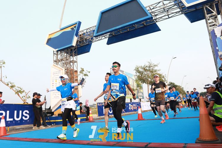 Race photo from ISOPlus Run 2024 Jakarta
