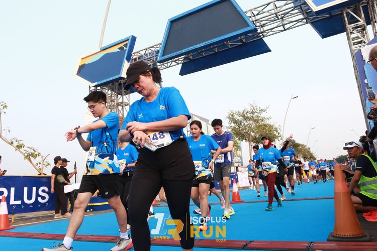 Race photo from ISOPlus Run 2024 Jakarta