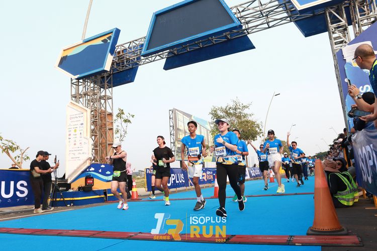 Race photo from ISOPlus Run 2024 Jakarta