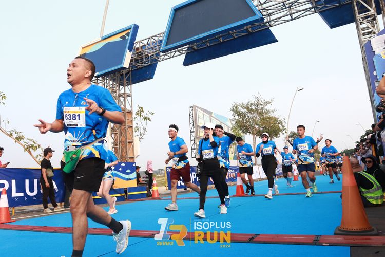 Race photo from ISOPlus Run 2024 Jakarta