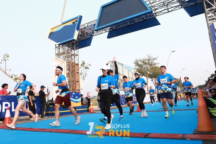 Race photo from ISOPlus Run 2024 Jakarta