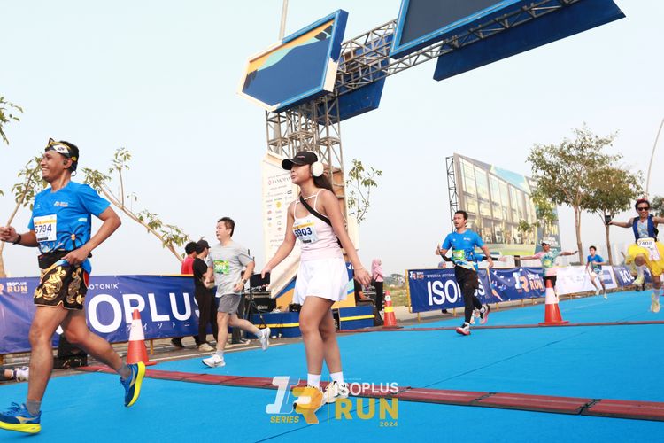 Race photo from ISOPlus Run 2024 Jakarta