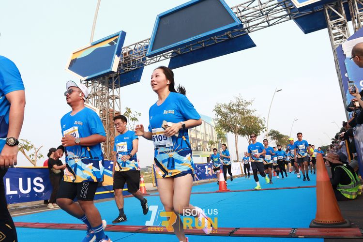 Race photo from ISOPlus Run 2024 Jakarta