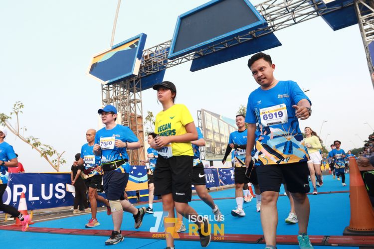 Race photo from ISOPlus Run 2024 Jakarta