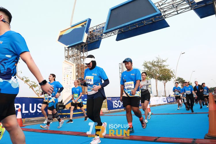 Race photo from ISOPlus Run 2024 Jakarta