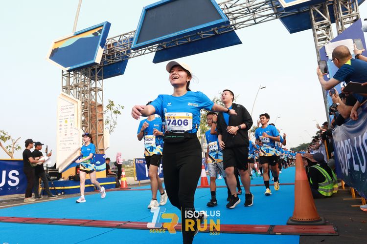 Race photo from ISOPlus Run 2024 Jakarta