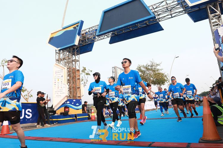 Race photo from ISOPlus Run 2024 Jakarta