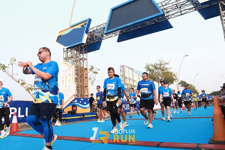 Race photo from ISOPlus Run 2024 Jakarta