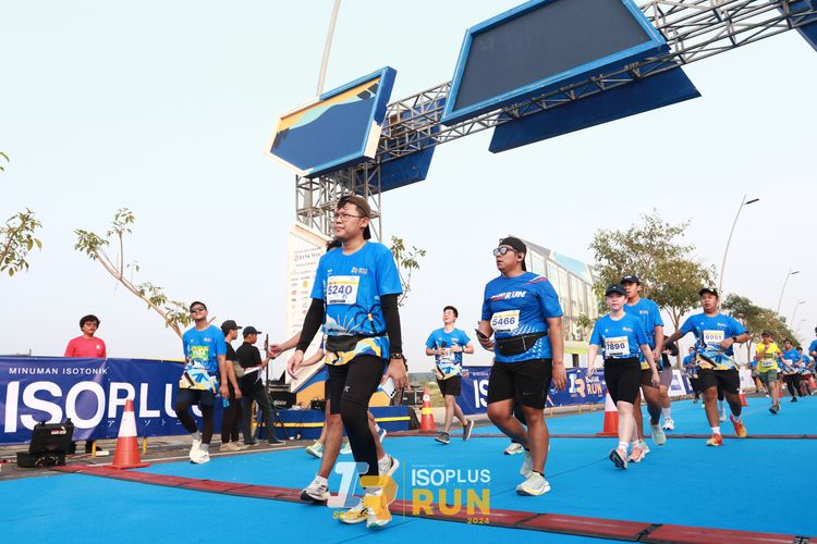 Race photo from ISOPlus Run 2024 Jakarta