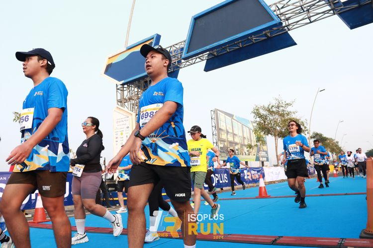 Race photo from ISOPlus Run 2024 Jakarta