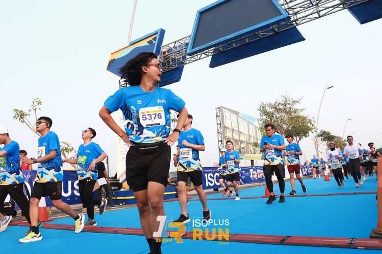 Race photo from ISOPlus Run 2024 Jakarta