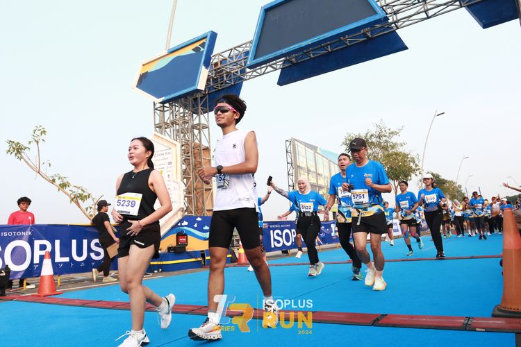 Race photo from ISOPlus Run 2024 Jakarta