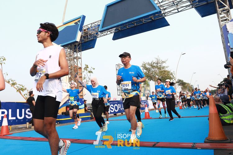 Race photo from ISOPlus Run 2024 Jakarta