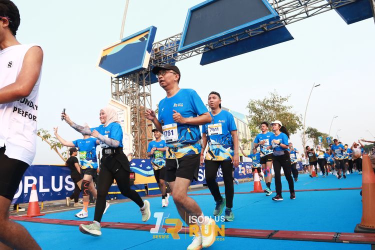 Race photo from ISOPlus Run 2024 Jakarta