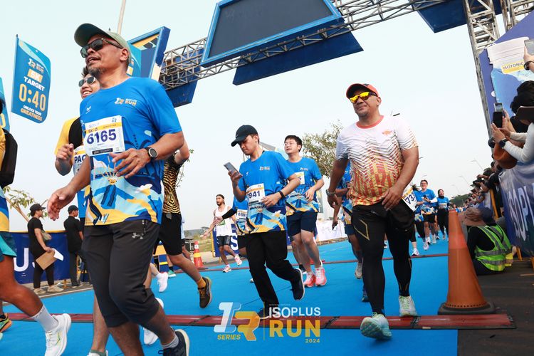 Race photo from ISOPlus Run 2024 Jakarta