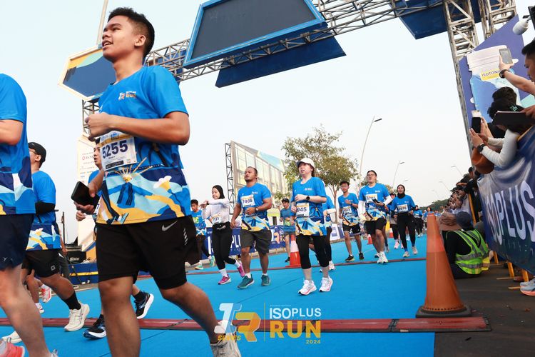 Race photo from ISOPlus Run 2024 Jakarta