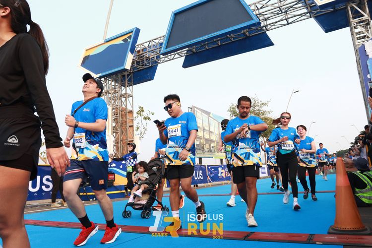 Race photo from ISOPlus Run 2024 Jakarta