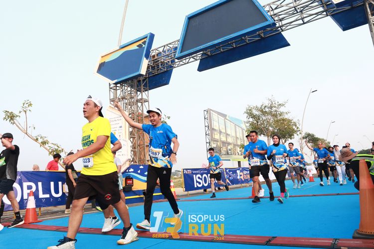 Race photo from ISOPlus Run 2024 Jakarta