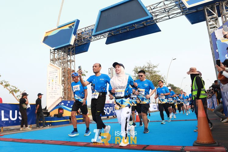Race photo from ISOPlus Run 2024 Jakarta