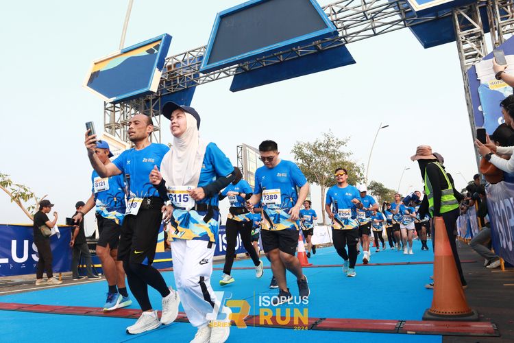 Race photo from ISOPlus Run 2024 Jakarta