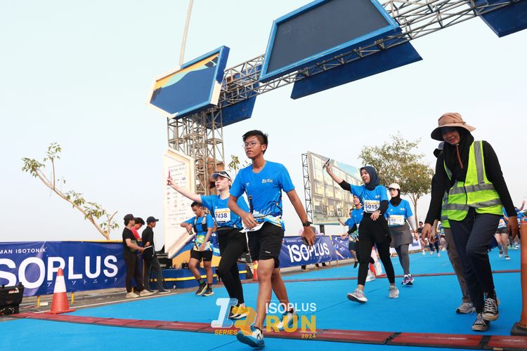 Race photo from ISOPlus Run 2024 Jakarta