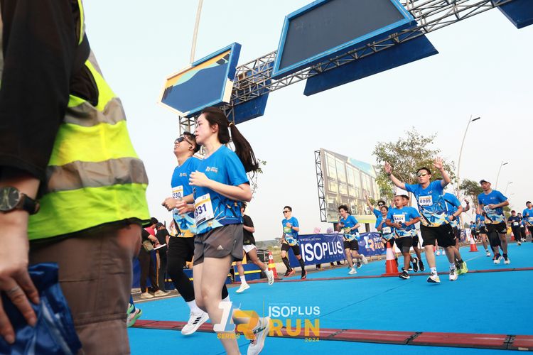 Race photo from ISOPlus Run 2024 Jakarta