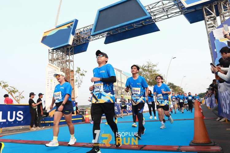 Race photo from ISOPlus Run 2024 Jakarta