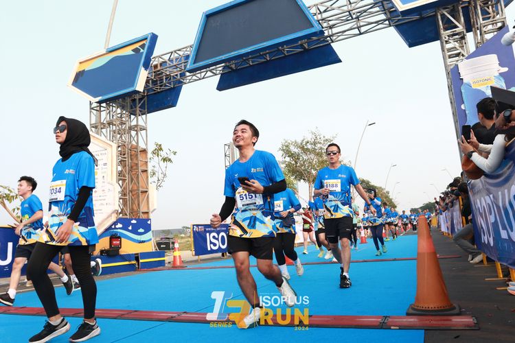 Race photo from ISOPlus Run 2024 Jakarta