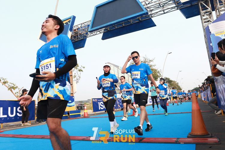 Race photo from ISOPlus Run 2024 Jakarta