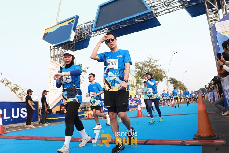Race photo from ISOPlus Run 2024 Jakarta
