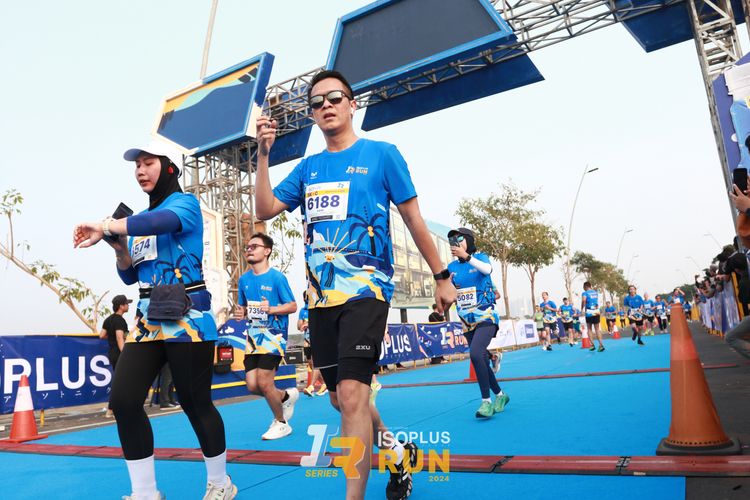 Race photo from ISOPlus Run 2024 Jakarta