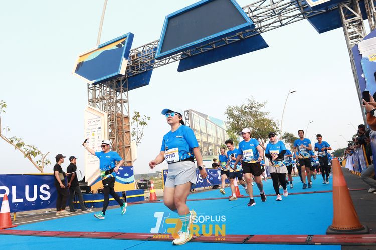 Race photo from ISOPlus Run 2024 Jakarta