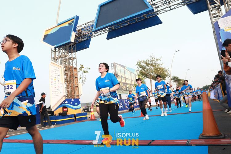 Race photo from ISOPlus Run 2024 Jakarta