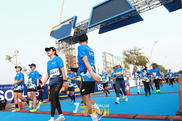 Race photo from ISOPlus Run 2024 Jakarta