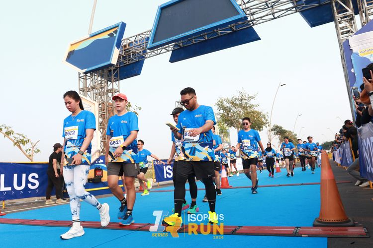 Race photo from ISOPlus Run 2024 Jakarta