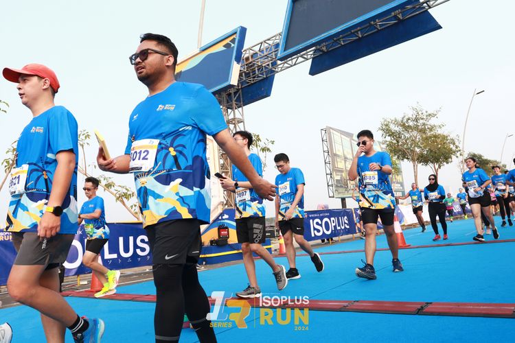 Race photo from ISOPlus Run 2024 Jakarta