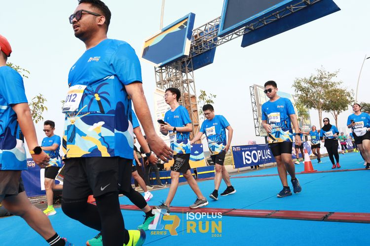 Race photo from ISOPlus Run 2024 Jakarta