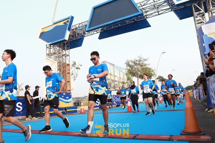 Race photo from ISOPlus Run 2024 Jakarta