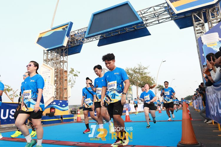 Race photo from ISOPlus Run 2024 Jakarta