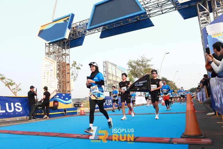 Race photo from ISOPlus Run 2024 Jakarta