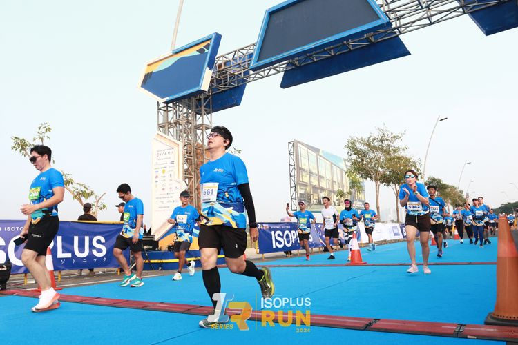 Race photo from ISOPlus Run 2024 Jakarta