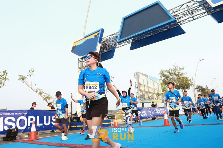 Race photo from ISOPlus Run 2024 Jakarta