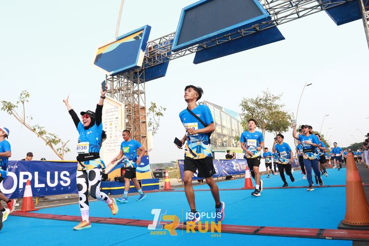 Race photo from ISOPlus Run 2024 Jakarta