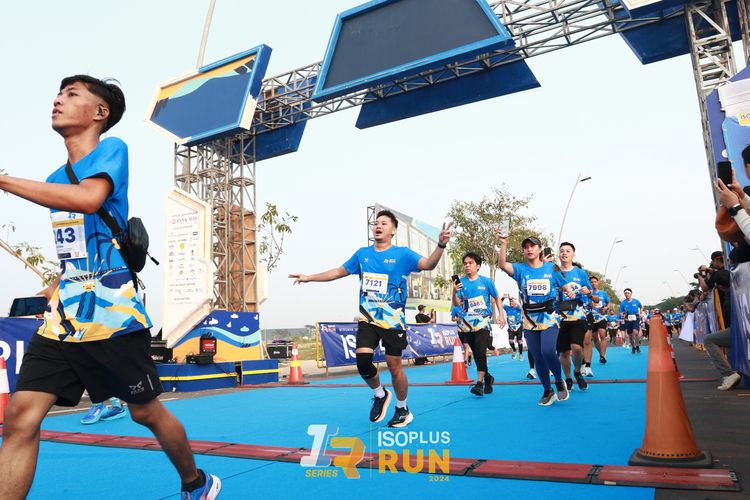 Race photo from ISOPlus Run 2024 Jakarta