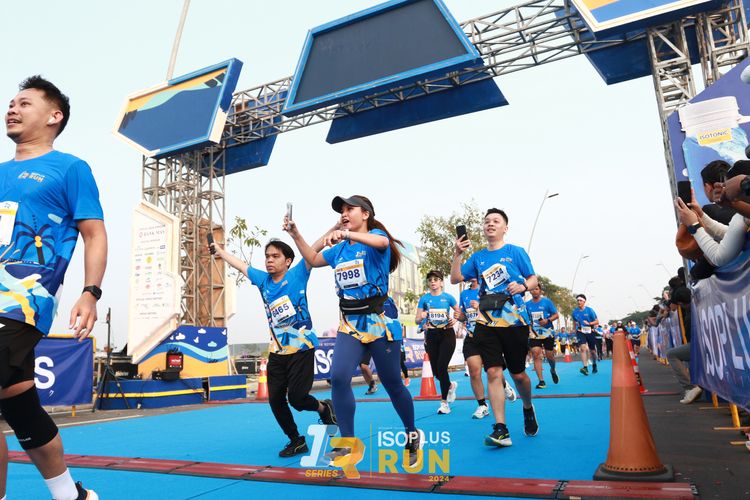 Race photo from ISOPlus Run 2024 Jakarta