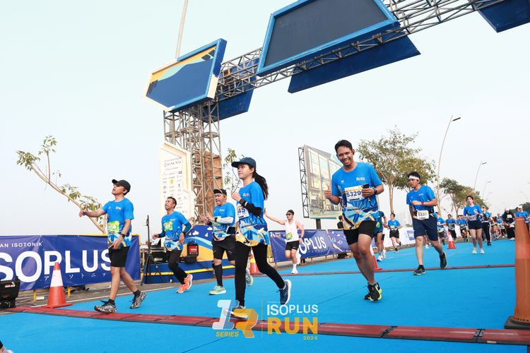 Race photo from ISOPlus Run 2024 Jakarta