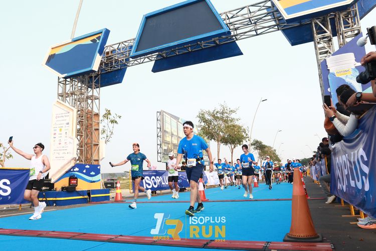 Race photo from ISOPlus Run 2024 Jakarta