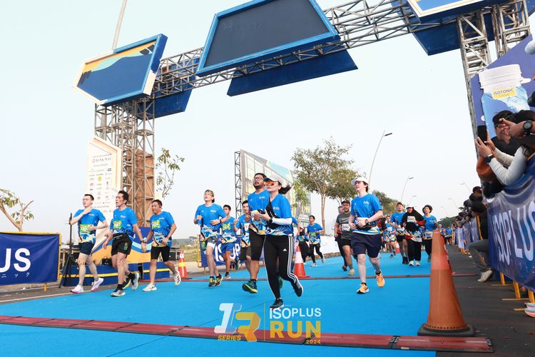 Race photo from ISOPlus Run 2024 Jakarta