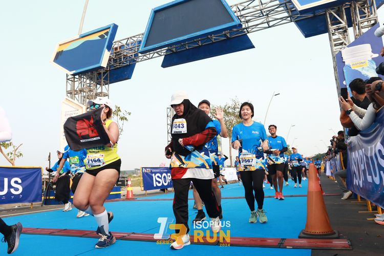 Race photo from ISOPlus Run 2024 Jakarta