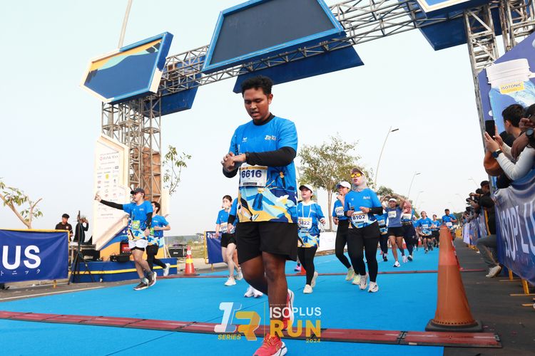Race photo from ISOPlus Run 2024 Jakarta